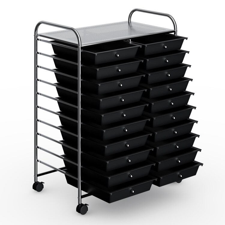 20 Drawers Multi-Purpose Rolling Storage Cart Perfect for Home and Office Use