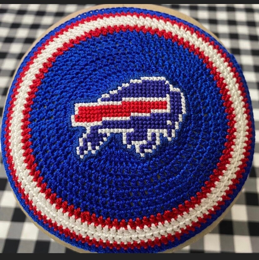 New England Patriots inspired kippah yarmulke hotsell or any team. Always CUSTOM crocheted just for you.