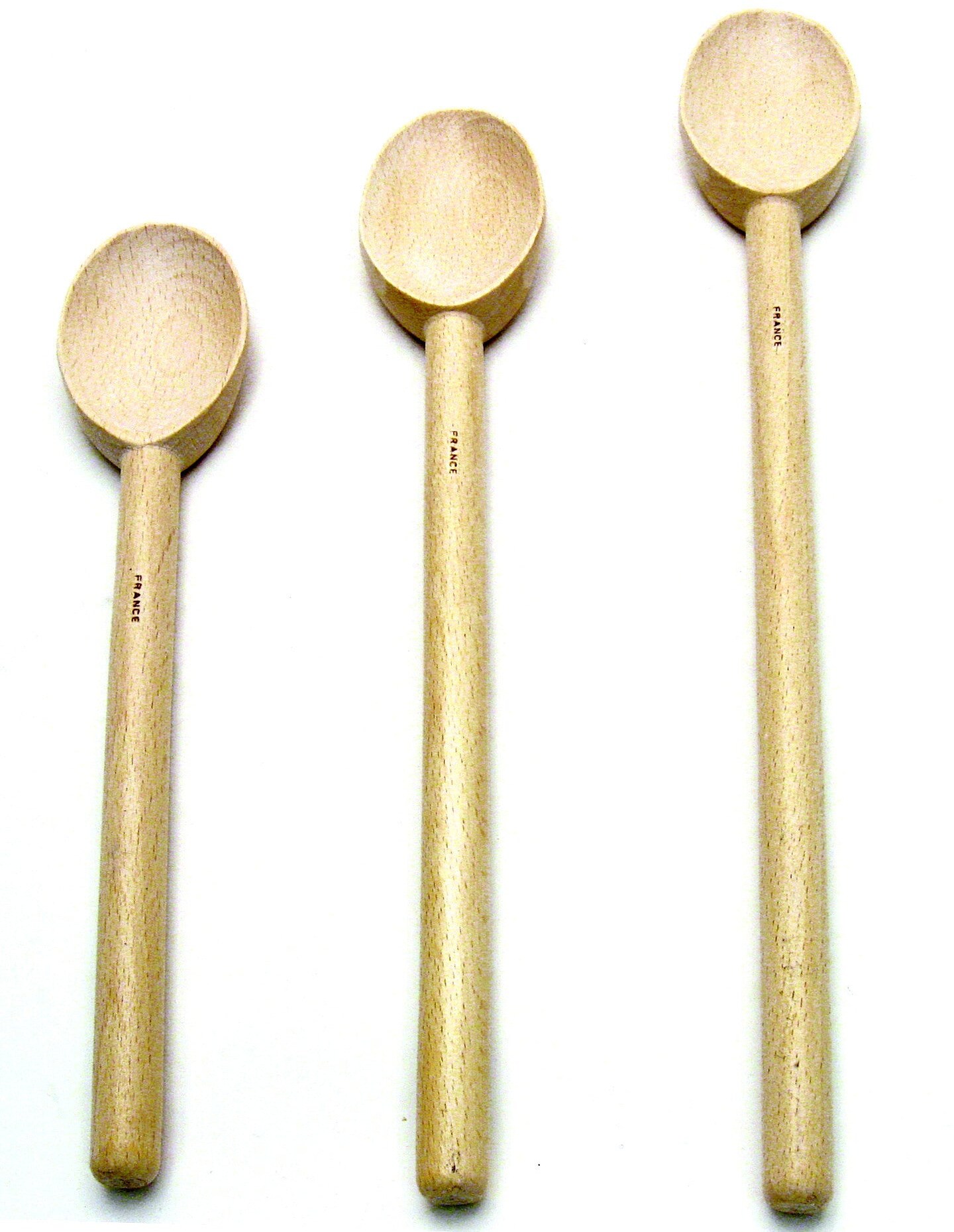 French Beechwood Spoon  Wooden Cooking Utensils