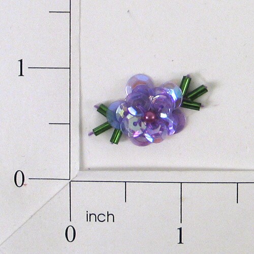 Tiny Flower Sequin Applique Patch Pack Of 10 Michaels