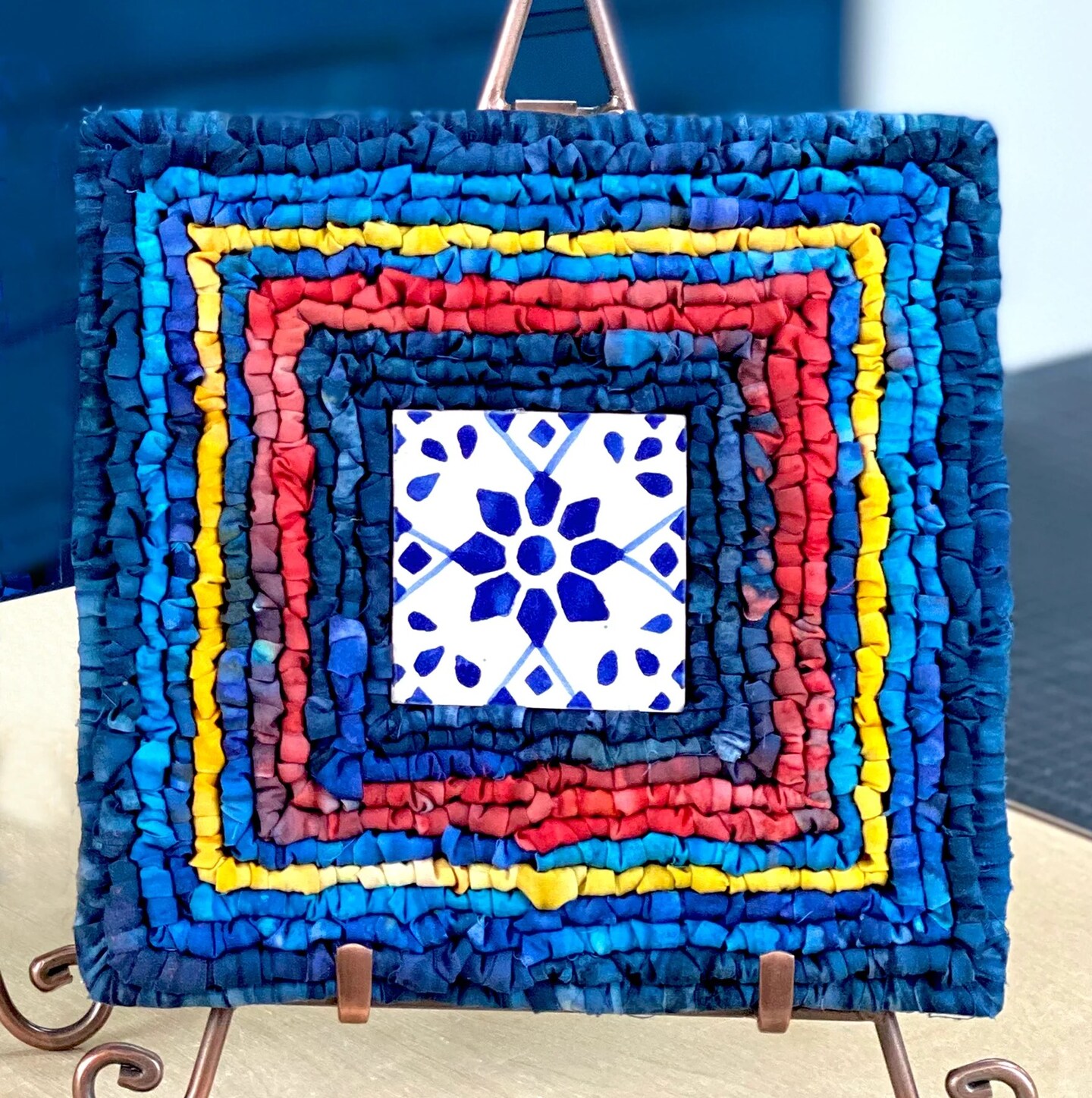 Graffiti Blues Studio Trivet Locker Hooking Kit