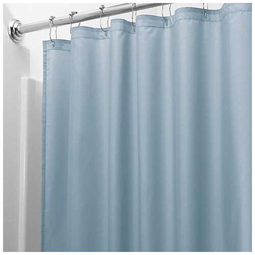 Bargain Hunters 2-Pack: Mildew Resistant Solid Vinyl Shower Curtain Liners