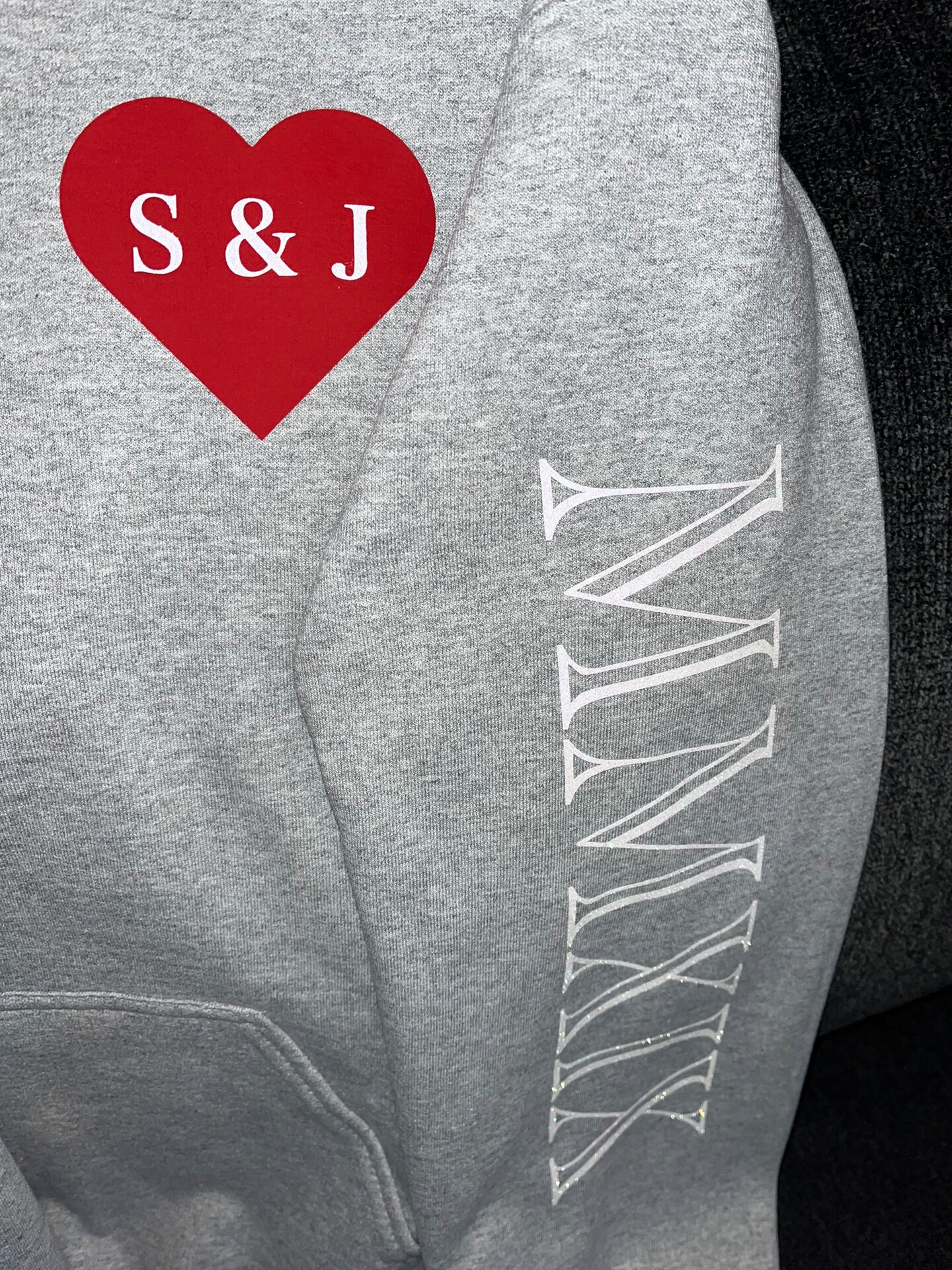 Couple hoodies with 2024 date