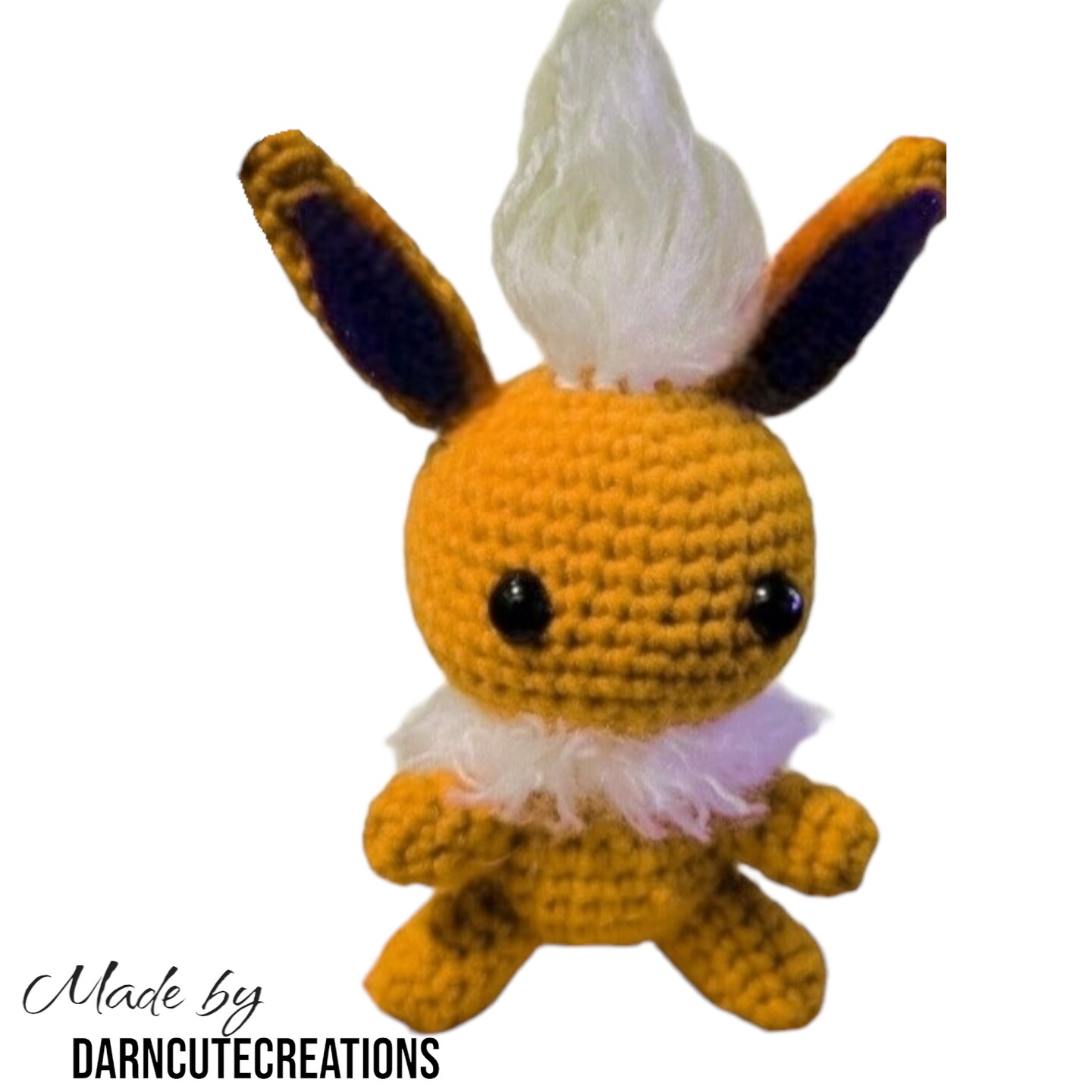 Crochet Collectable Pokemon Plushies - Flareon, Eevee Evolutions product 2