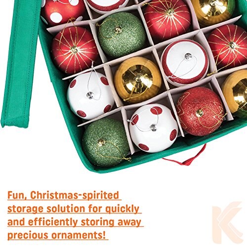 Pakon Ornament Storage Box, Christmas 