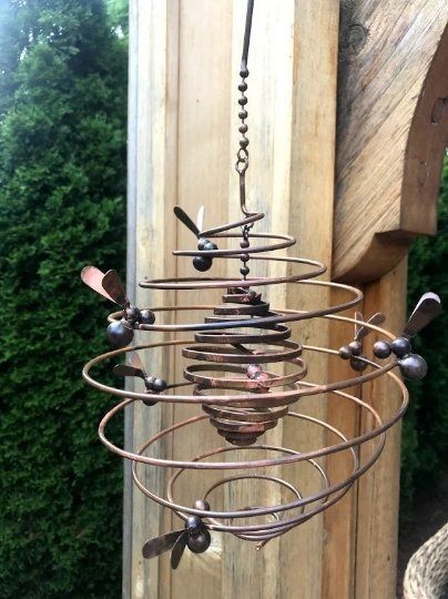 Honey Bee Spiral Mobile