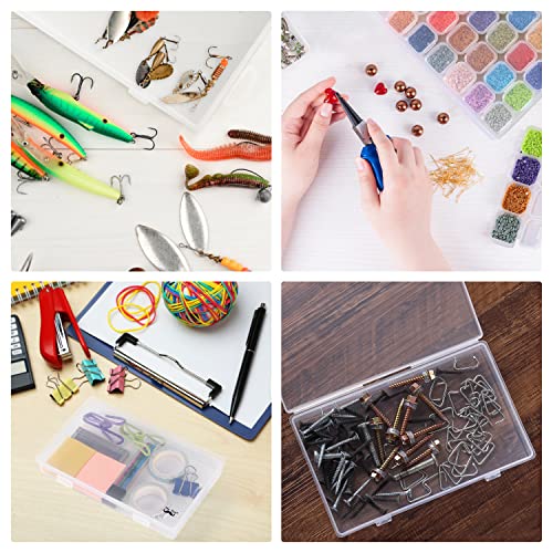 28 Grids, 2 Pack, Bead Storage Containers with 160pcs Label Stickers, Diamond Art, Bead Box, Diamond Painting Organizer