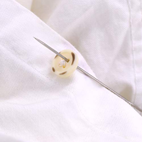 25 Pcs Hand Sewing Big Eye Needles Sharp Needle,with Solid Wood Needle Case for