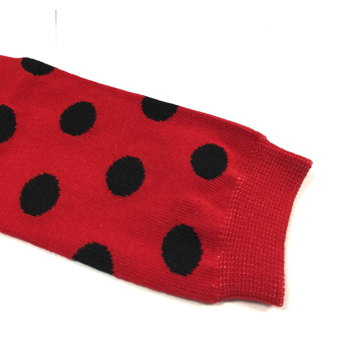 Wrapables Colorful Baby Leg Warmers, Dots Red and Black