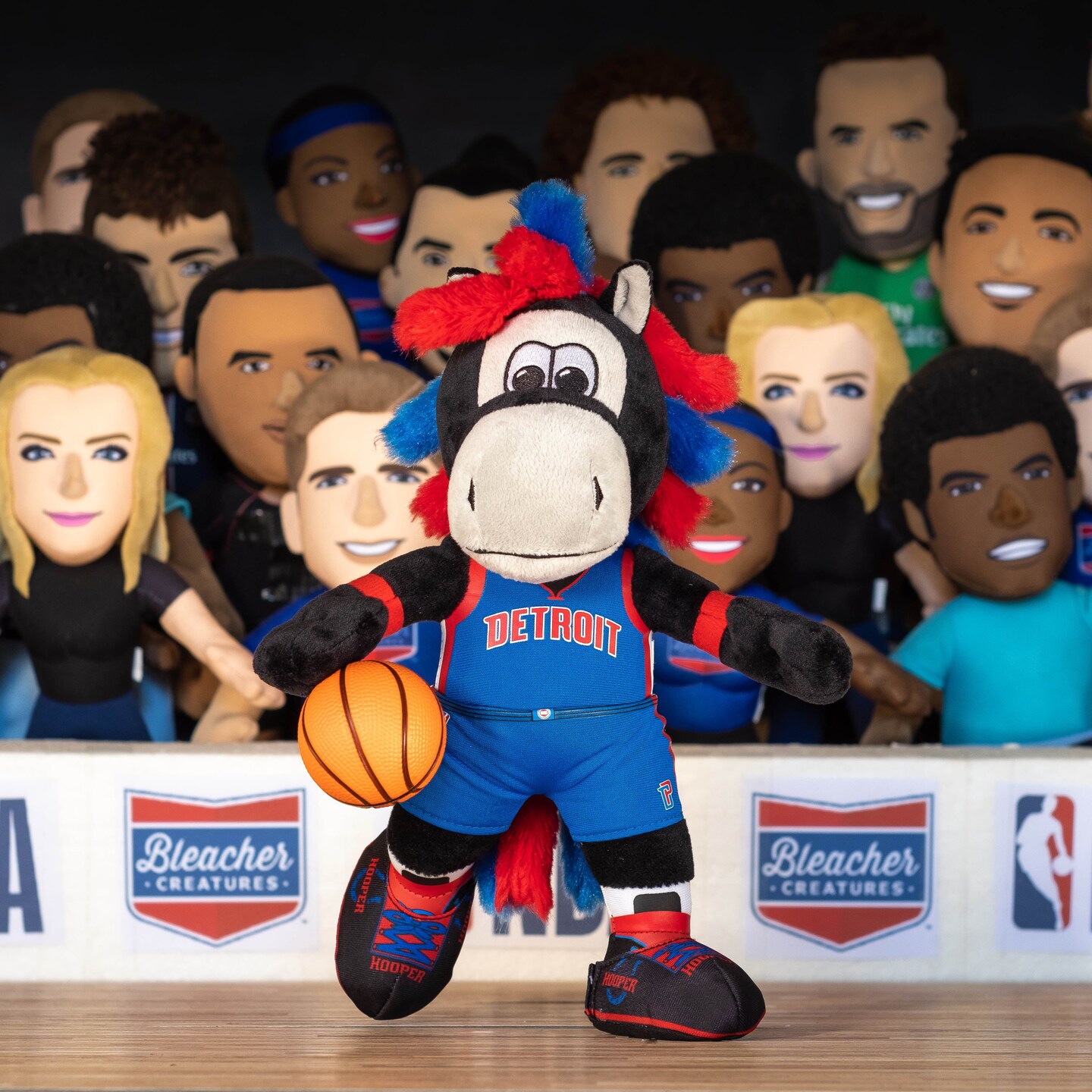 Bleacher Creatures Detroit Pistons Hooper 10&#x22; Mascot Plush Figure