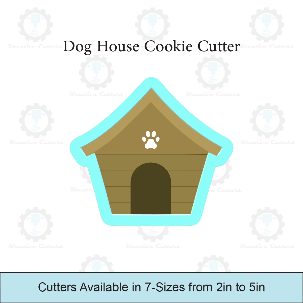 Dog house 2024 cookie cutter