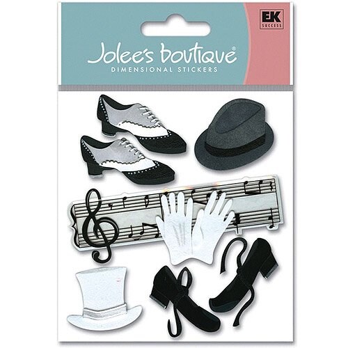 Jolee&#x27;s Boutique Jazz And Tap Dimensional Stickers