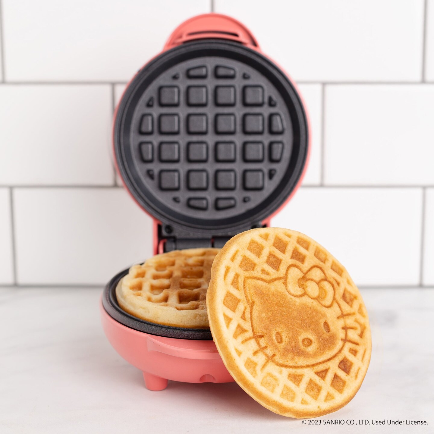 Uncanny Brands Hello Kitty Mini Waffle Maker