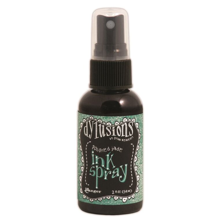 Dylusions Ink Spray 2oz-Polished Jade