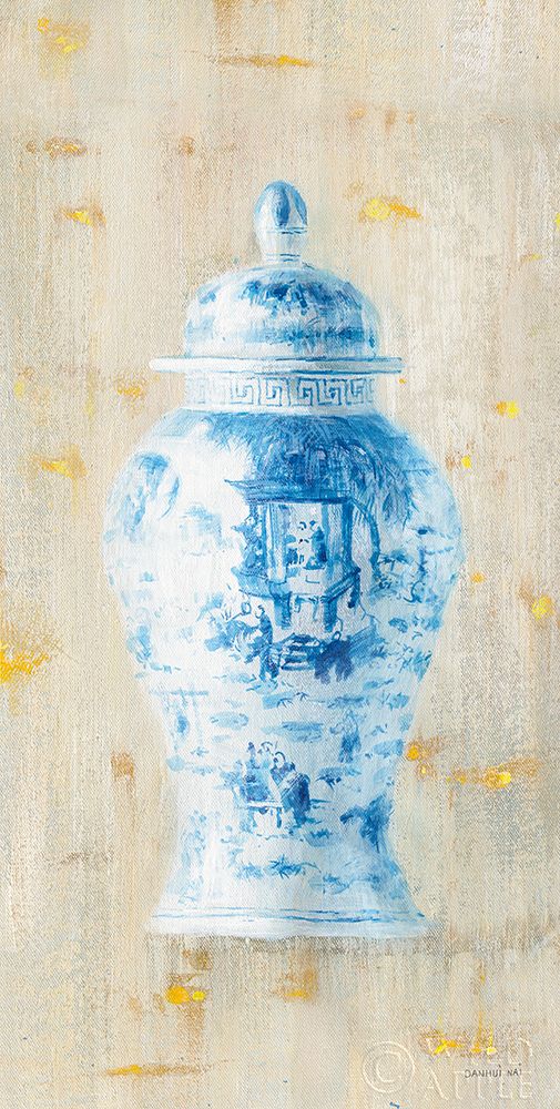 Ginger Jar II Light Crop Poster Print by Danhui Nai - Item # VARPDX41846