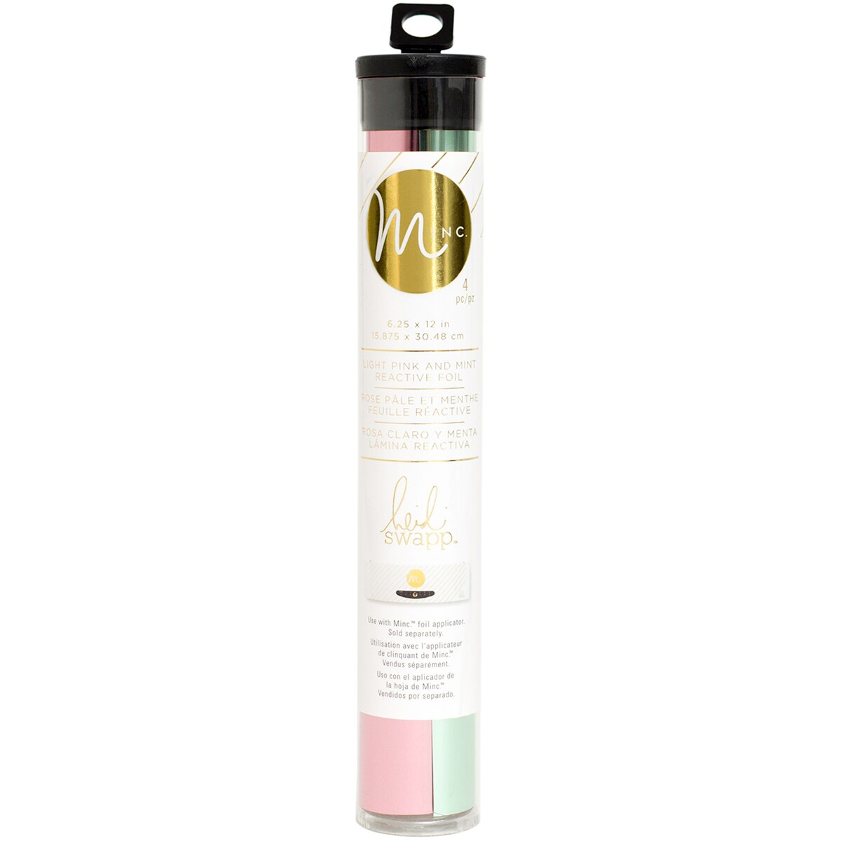 Heidi Swapp Minc Reactive Foil Combo Pack 6.5&#x22;X12&#x22; 4/Pkg