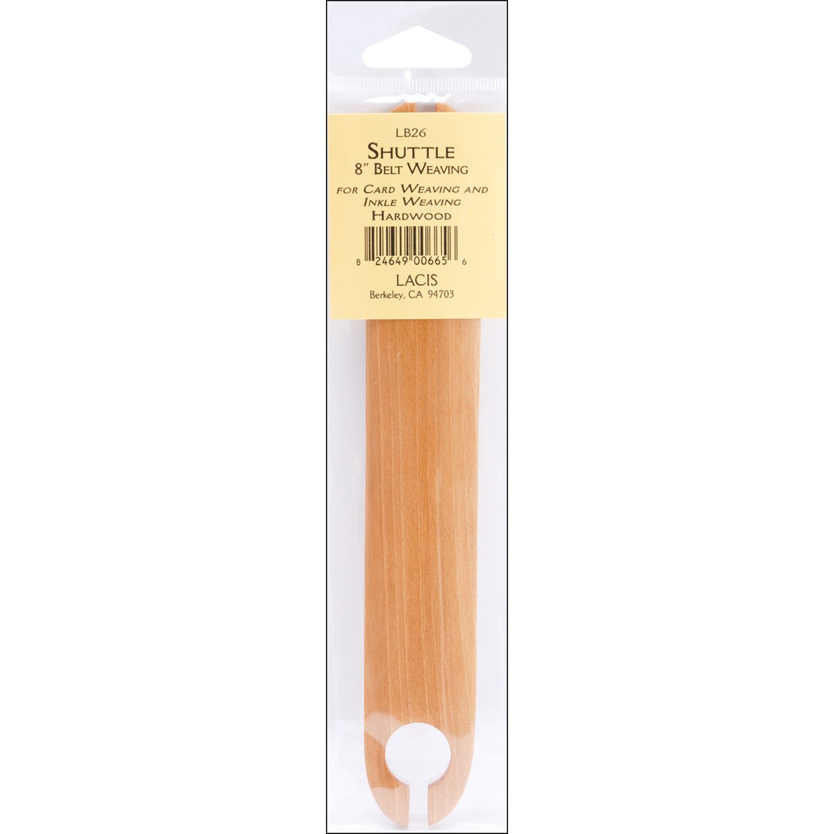 Lacis Belt Weaving Shuttle 8&#x22;