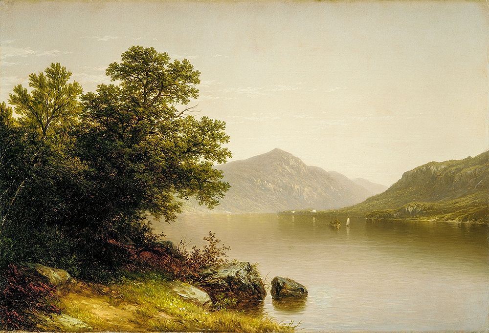 Lake George Poster Print by John William Casilear # 50866
