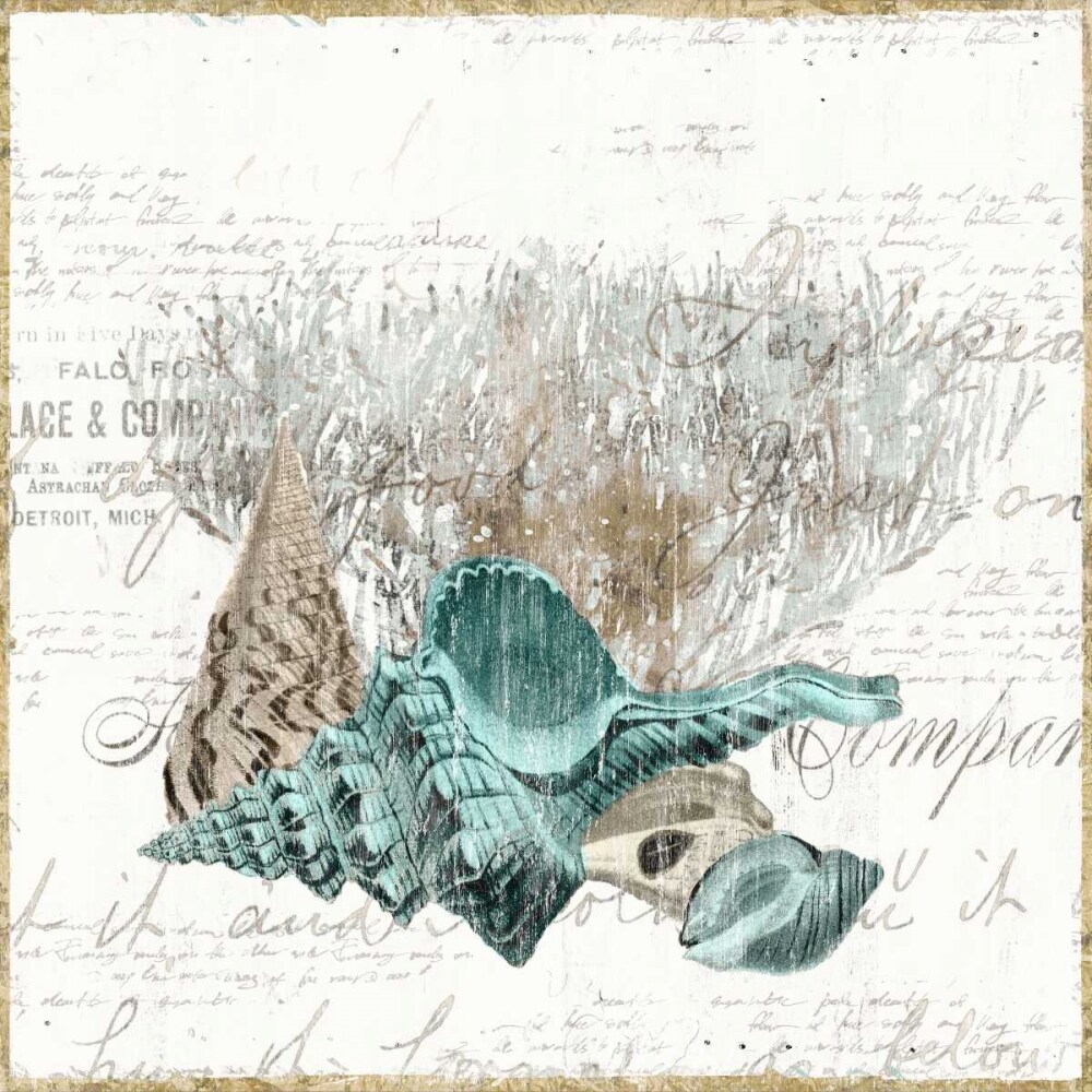 Shell Letter IV Poster Print by Maya Woods - Item # VARPDXMW032AF