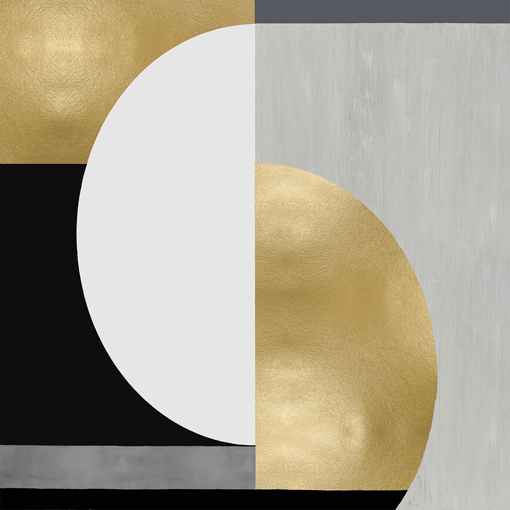 Balanced in Gold I Poster Print by Justin Thompson # JTH115953