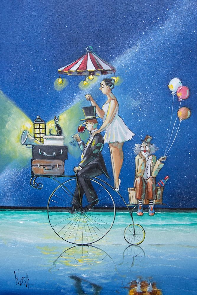 The Circus Is Coming To Town Poster Print by Ronald West - Item # VARPDXW909D