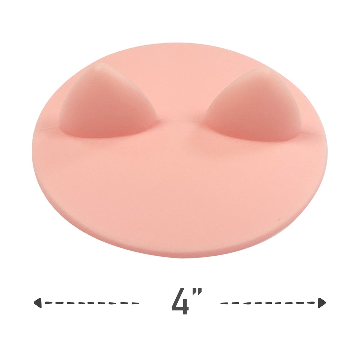 Wrapables® Silicone Cup Lids, Anti-Dust Airtight Mug Covers for Hot and Cold Beverages (Set of 6)