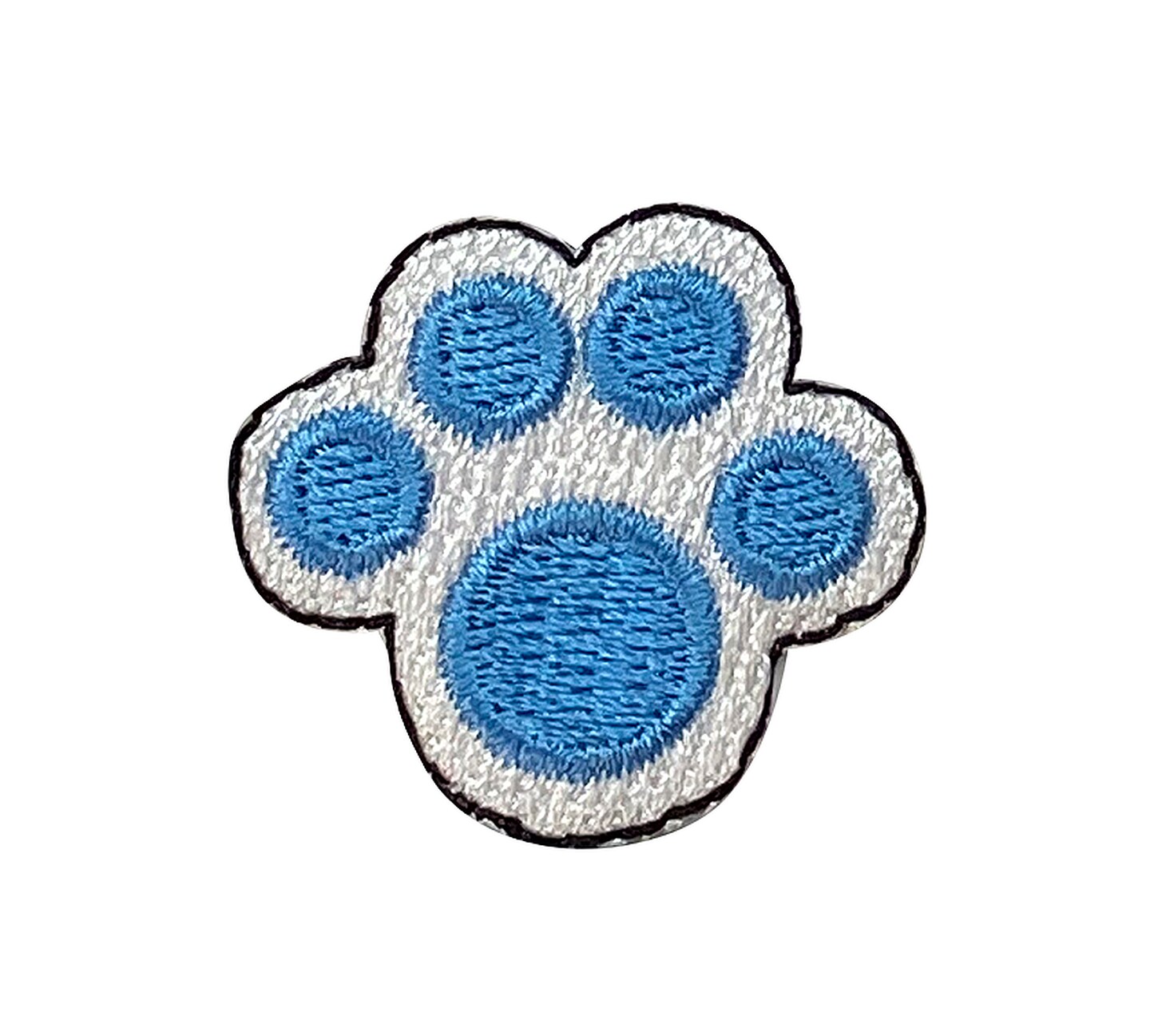 Blue Paw Print, Pets, Cat Print, Dog Print, Embroidered, Iron on Patch