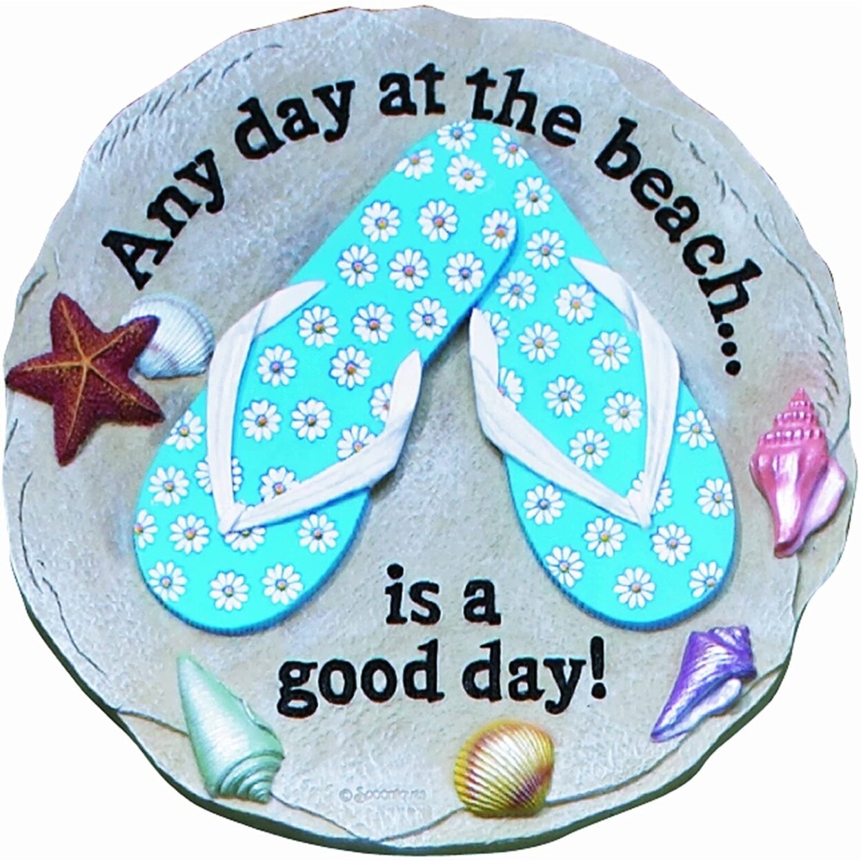 Summerfield Terrace Sandals at the Beach Decorative Garden Stone