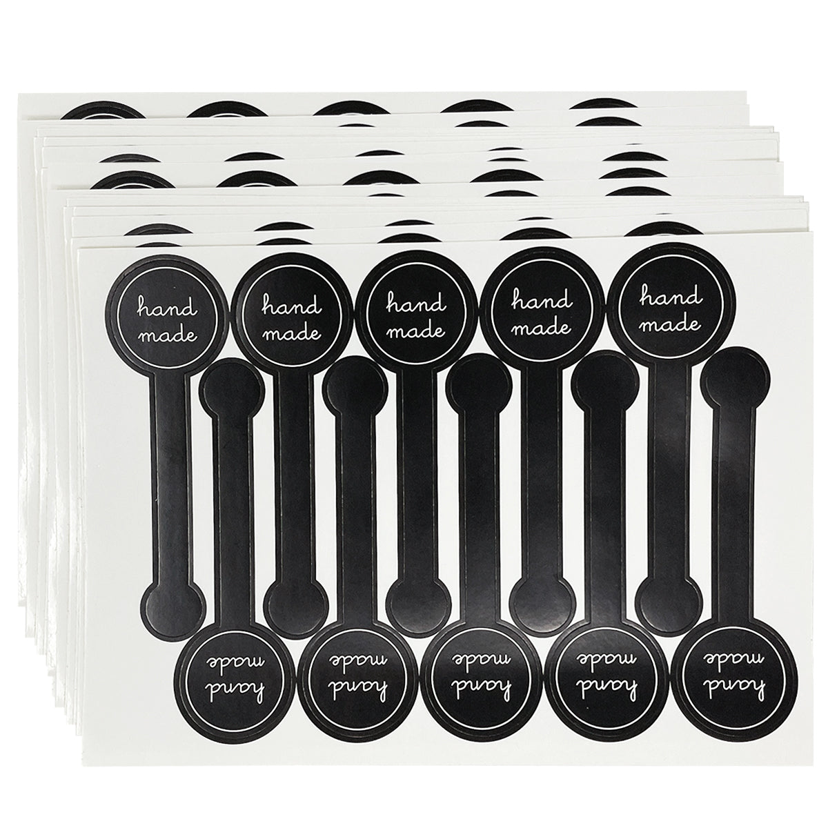 Wrapables Handmade Sealing Stickers and Labels for Boxes, Bags, Baking, Arts & Crafts, Small Businesses, Weddings, Parties (200pcs)