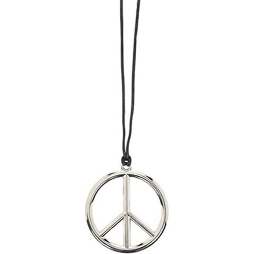 60&#x27;s Peace Medallion Necklace