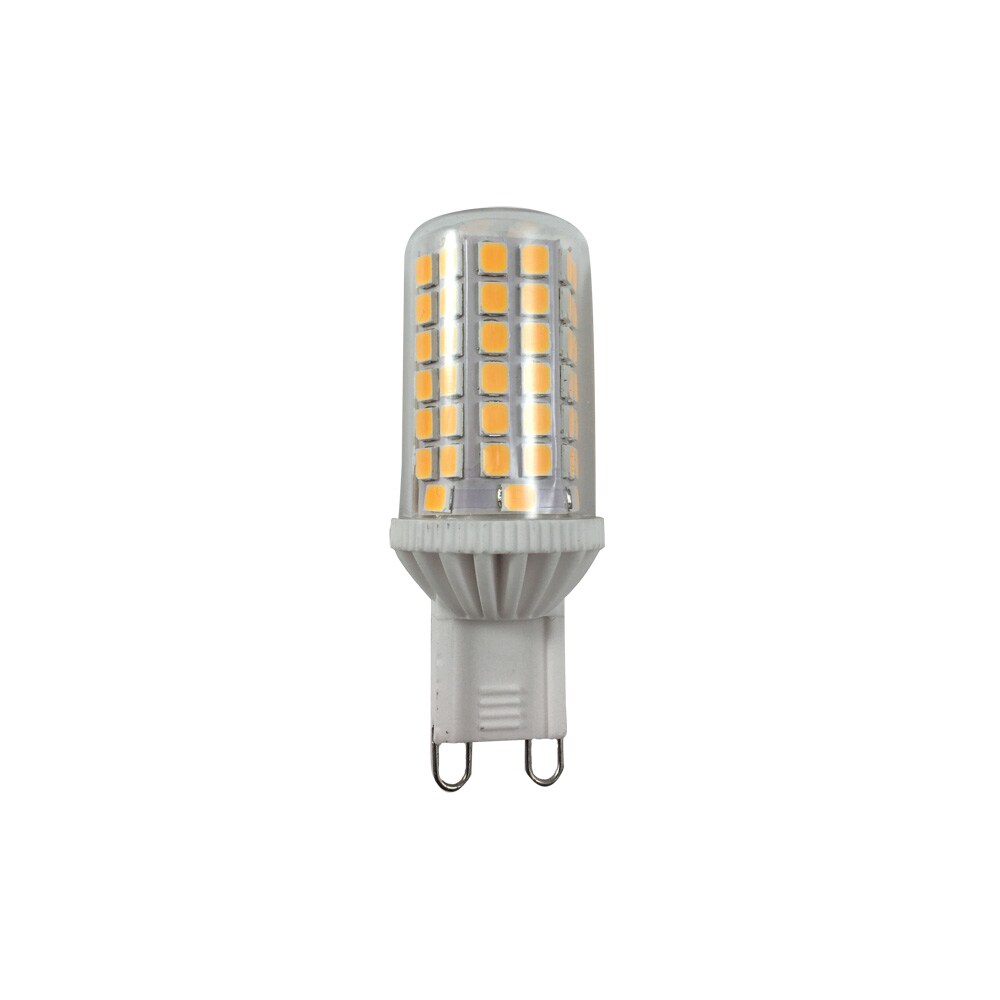 BulbAmerica 5W G9 LED 2700K Warm 530Lm Dimmable 120V Non-Flicker Bulb