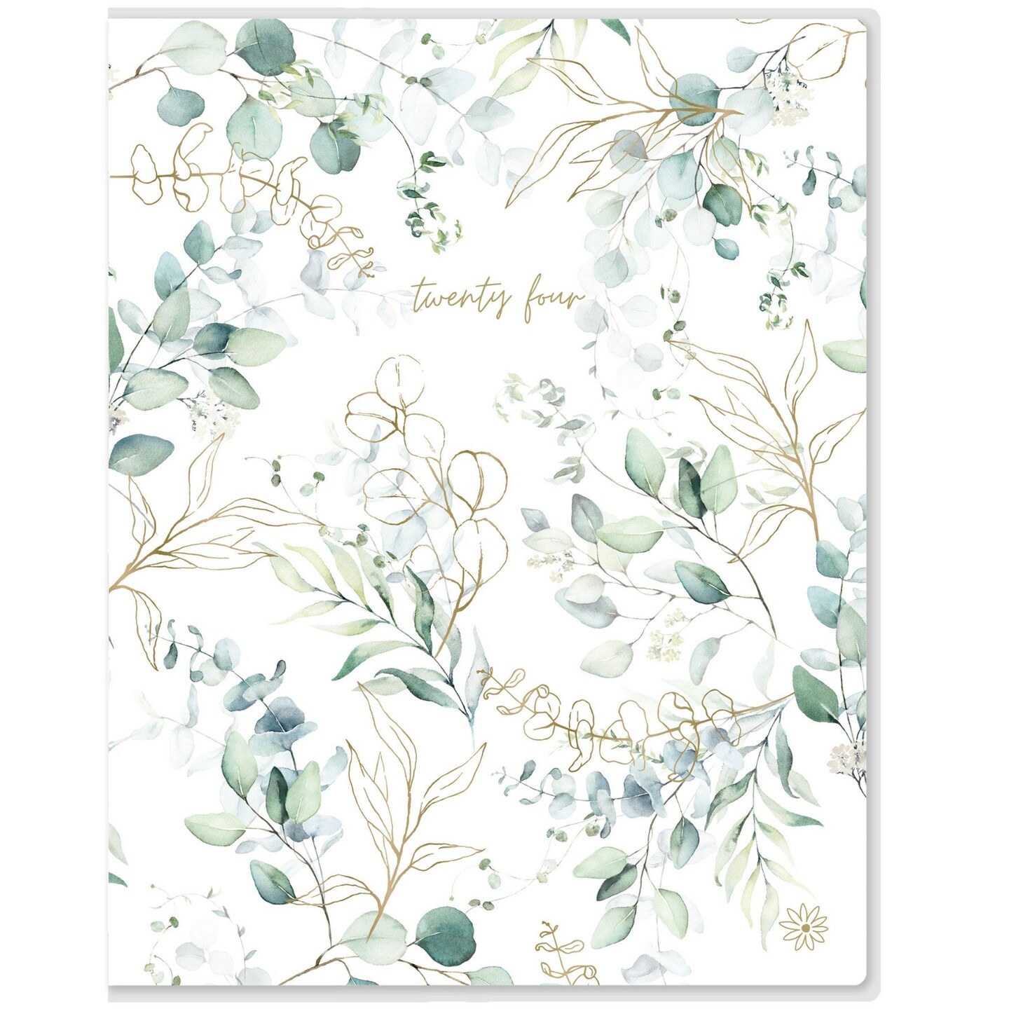 bloom daily planners 2024 Monthly Planner, 9&#x22; x 12&#x22;, Eucalyptus
