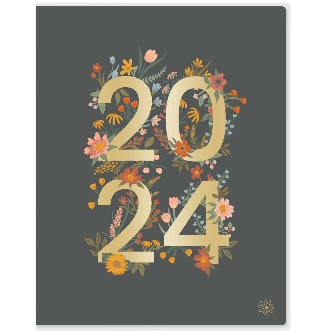 bloom daily planners 2024 Monthly Planner, 9&#x22; x 12&#x22;, Dreams in Bloom