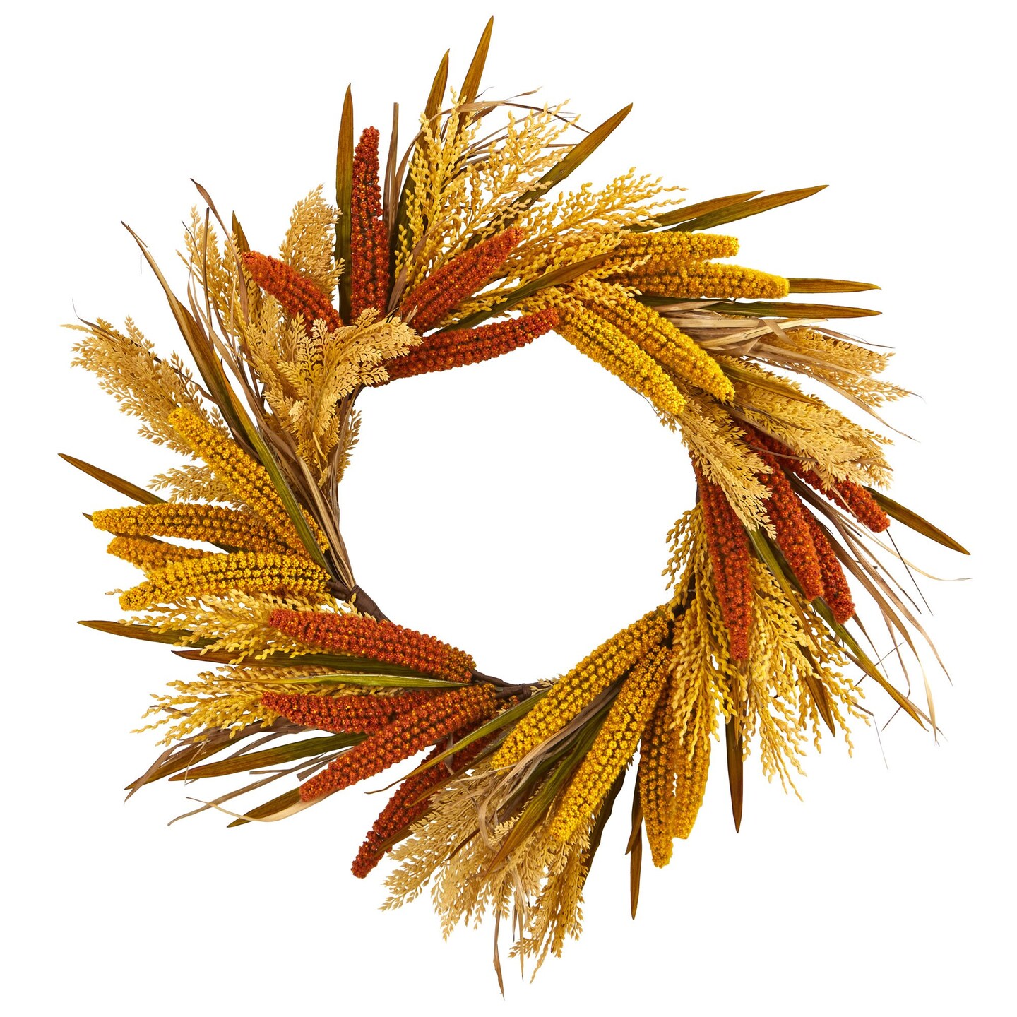 25 Harvest Artificial Wreath Michaels
