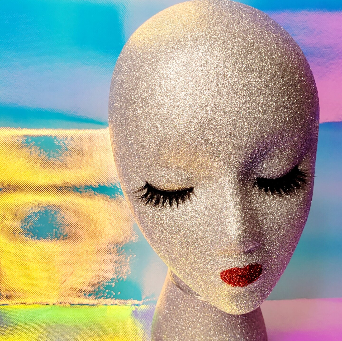 Styrofoam Mannequin Head (SYLVIA) MakerPlace by Michaels