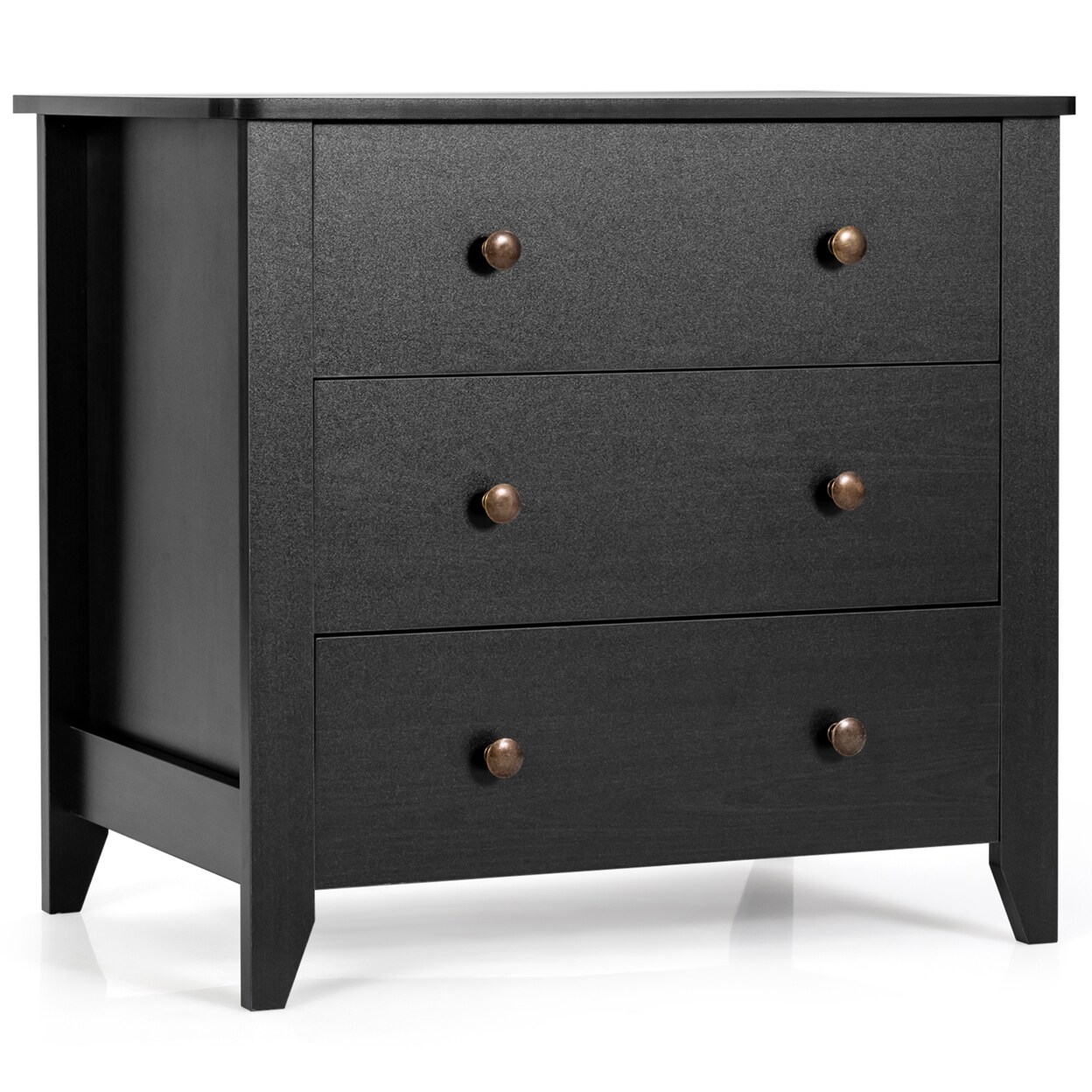 3 Drawer Dresser Chest Of Drawers Bedside Table For Living Room Bedroom