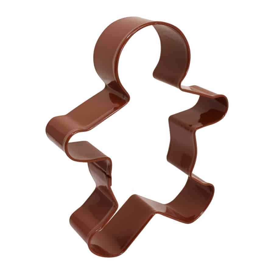 Gingerbread Boy Cookie Cutter (Brown, 5&#x22;)