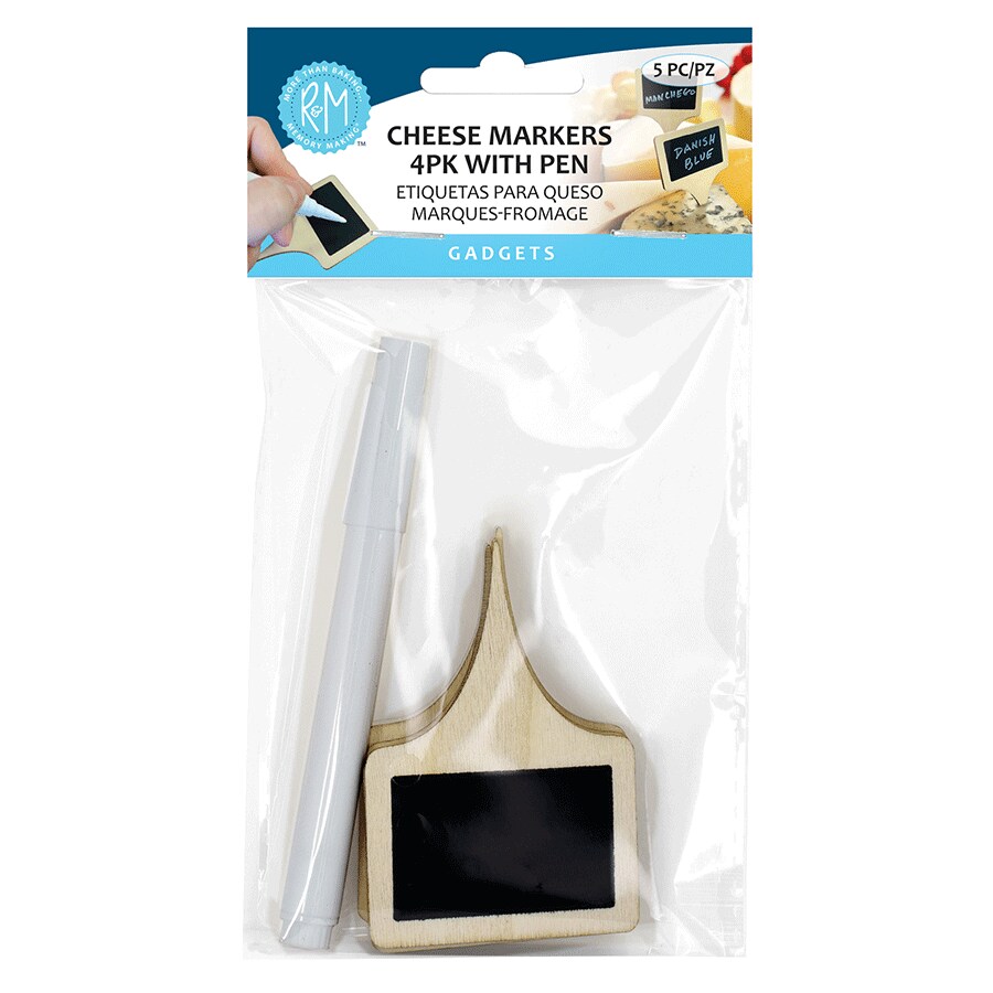 Cheese Markers 4PK with Pen