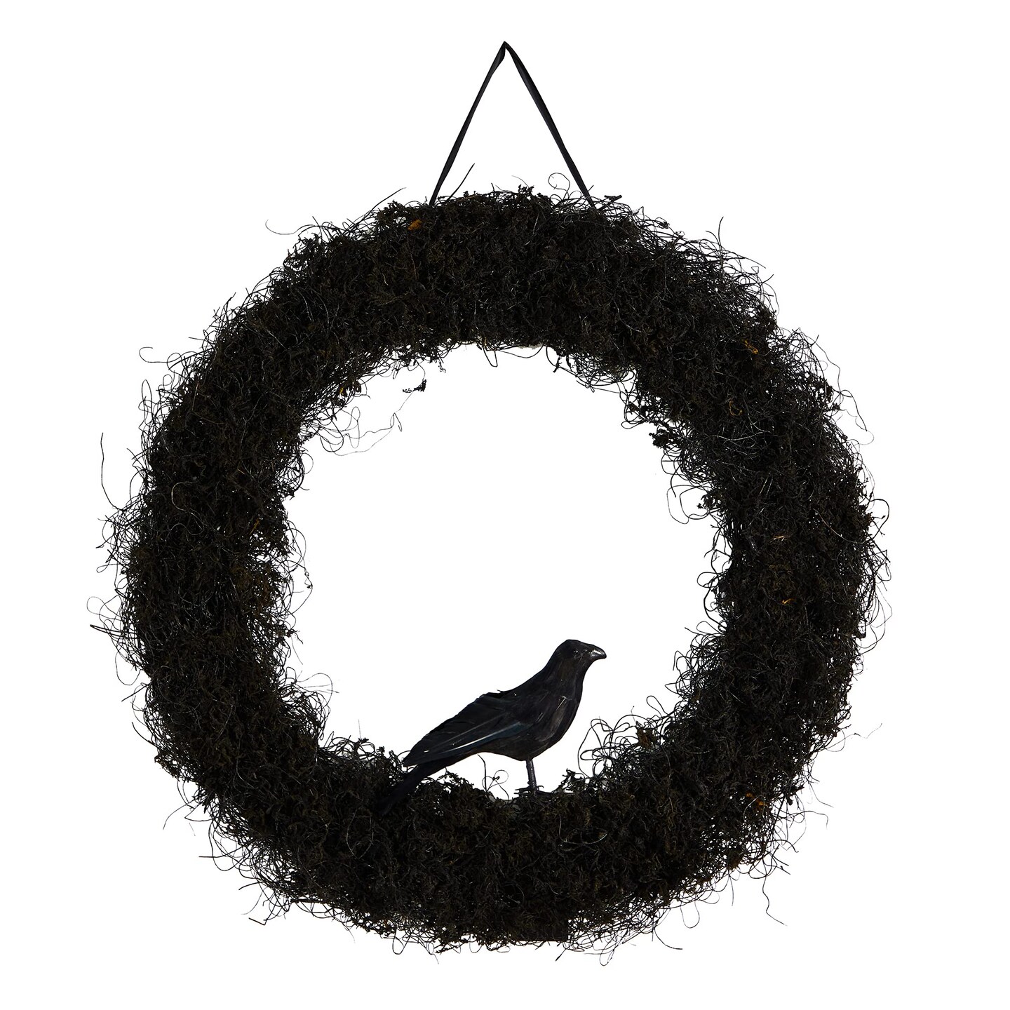30 Halloween Black Raven Twig Wreath
