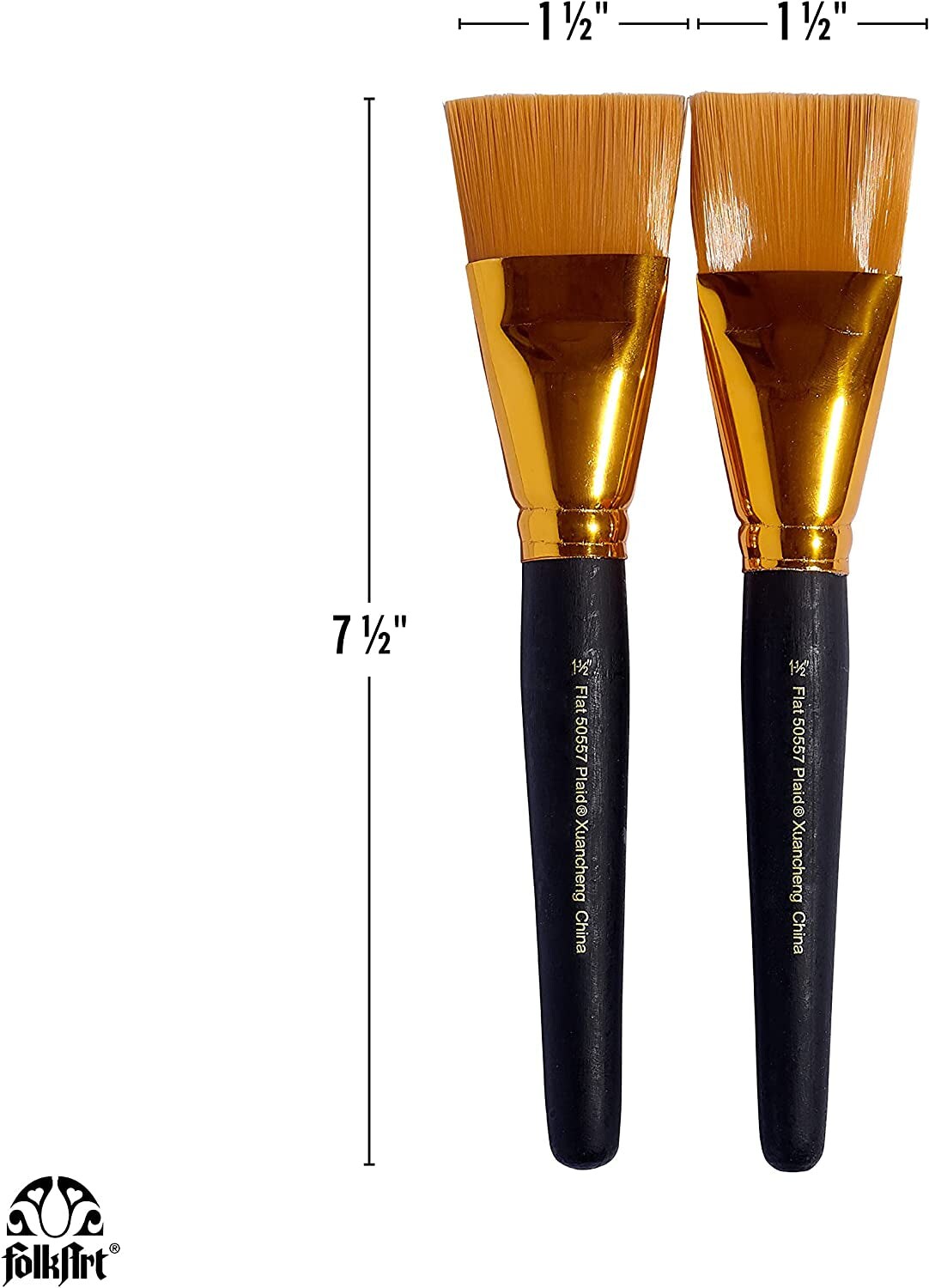 Shop Plaid FolkArt ® One Stroke™ Brushes - Brush Sets - Value Pack - 1059 -  1059
