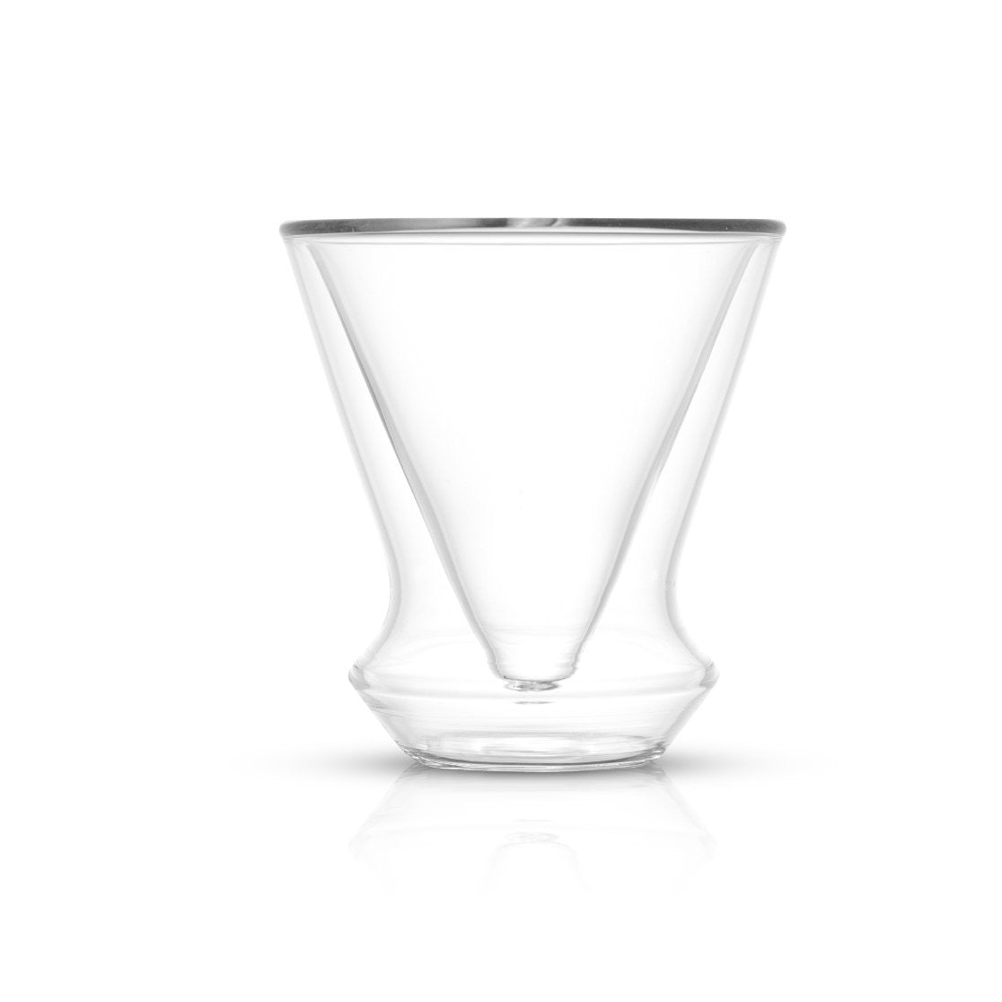 JoyJolt® Cosmo Double Wall Stemless Martini Glasses, 4ct.