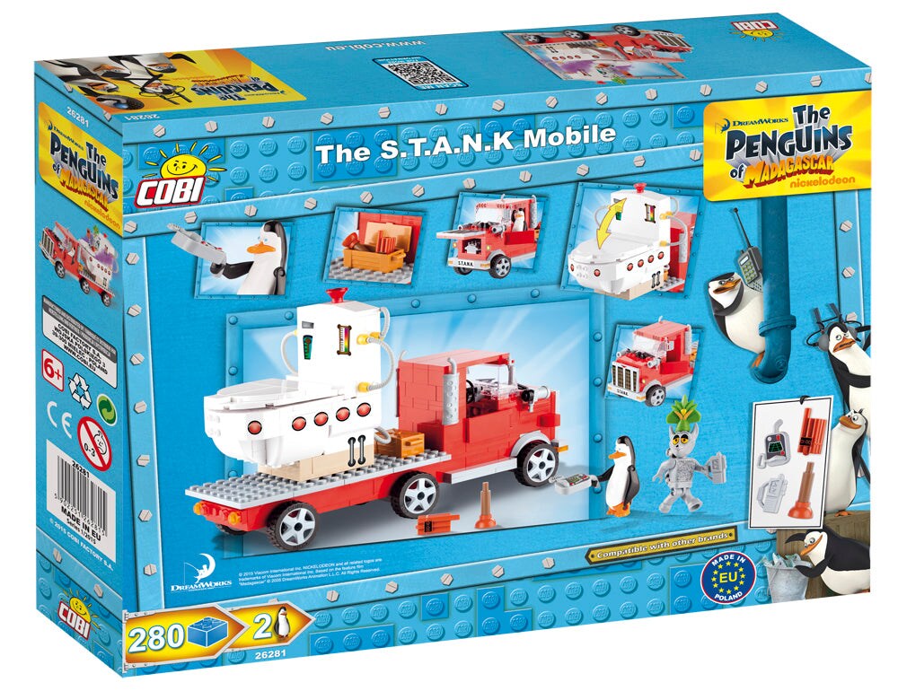 COBI The Penguins of Madagascar S.T.A.N.K. Mobile Building Kit