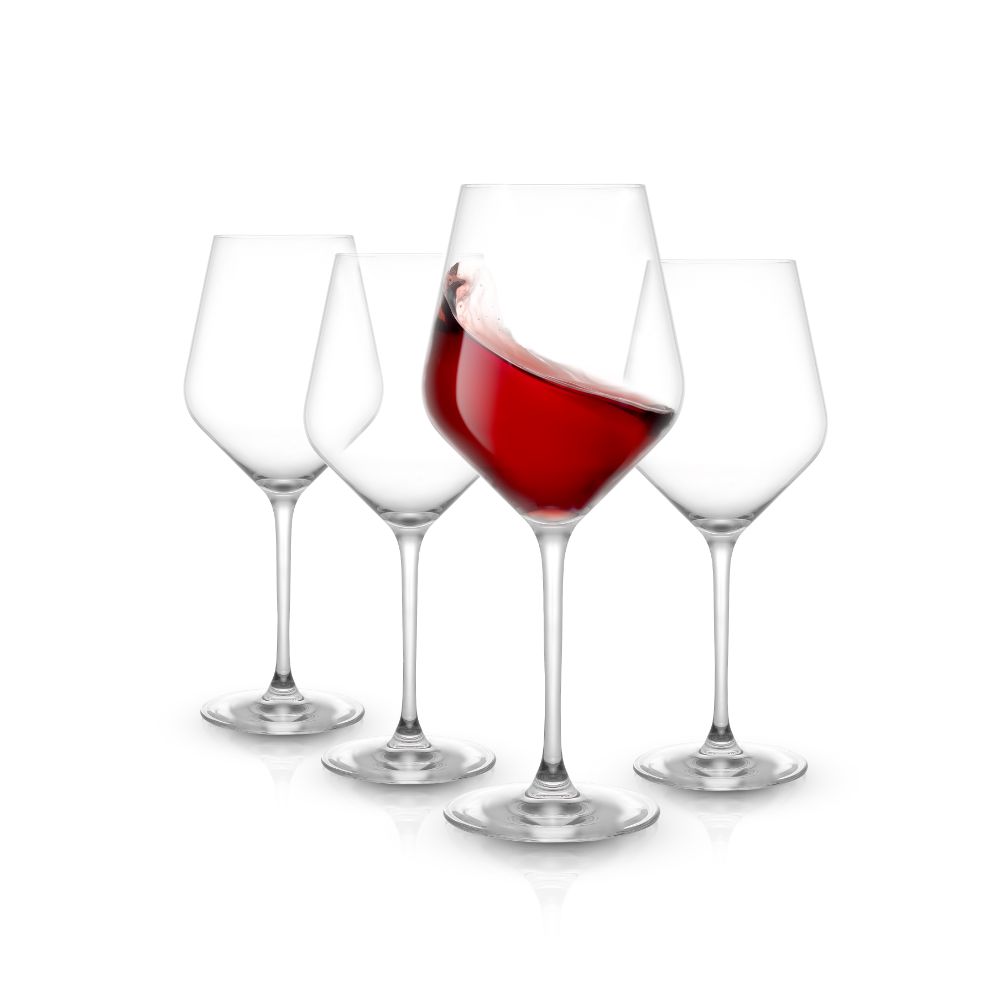 Pinot Noir Stemless Wine Glasses - Italian Made (Set of 4)