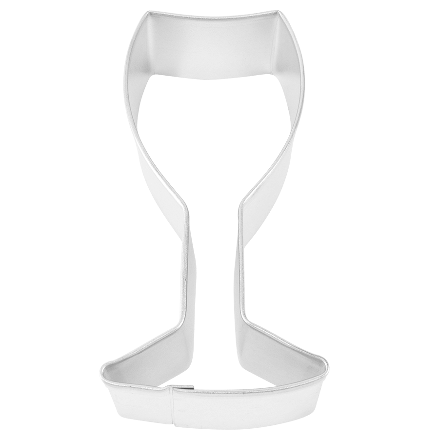 Wine Glass Cookie Cutter 4&#x22; Carded