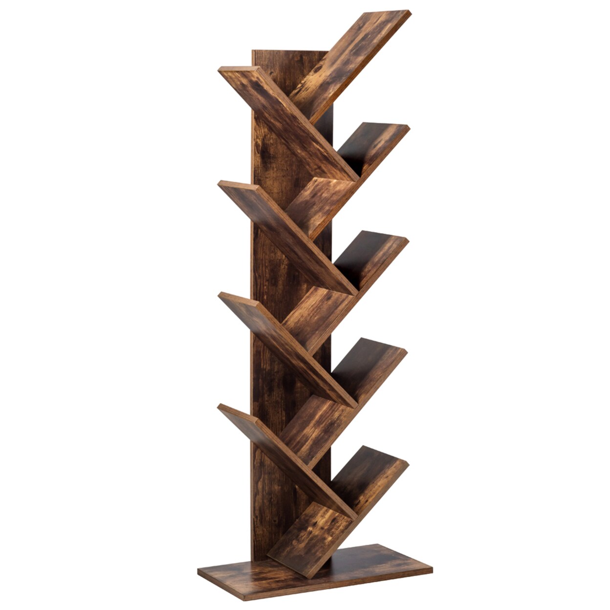 Tree Bookshelf sale 8-Tier Bookcase Stand