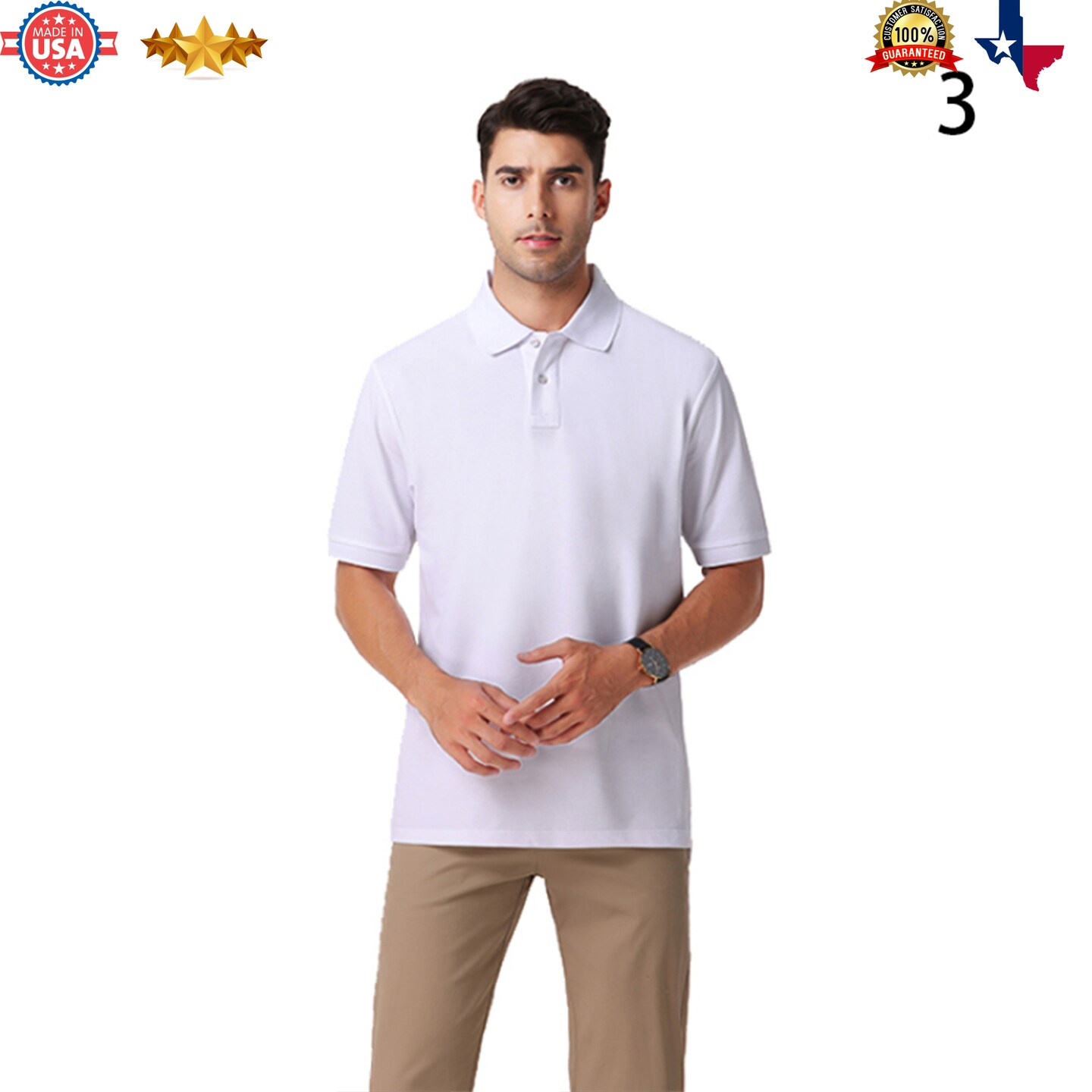 Jens Polo T-Shirt -Cotton Classic, Slim-fit, Vintage, Regular or  Relaxed-fit and Fitted polo | Elevate Your Style with Comfort and Elegance  | RADYAN