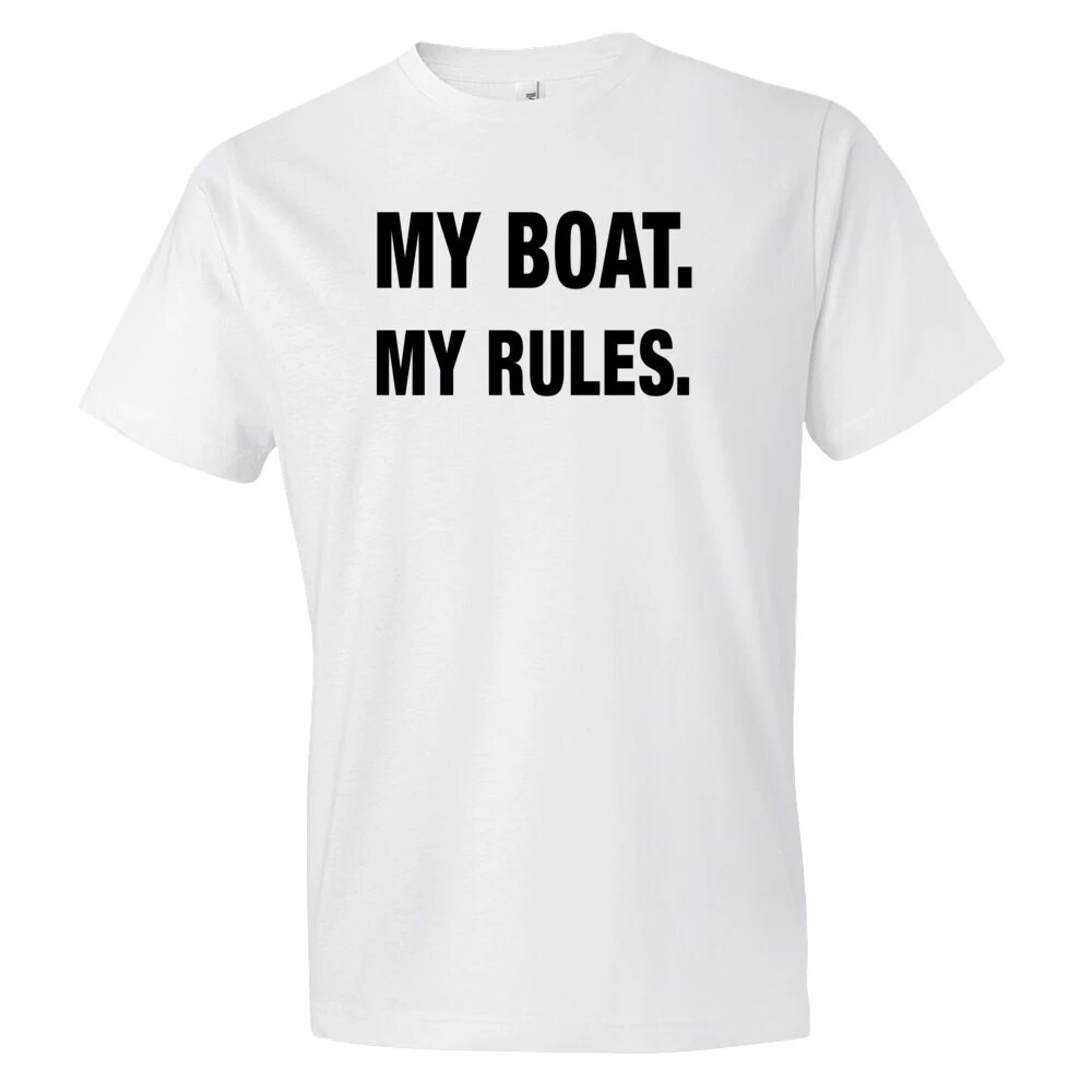 Boat Gift. Boat Shirt. Captain Gift. Captain Shirt. My Boat My Rules