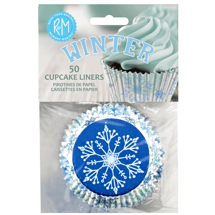 Cupcake Liners Winter /50