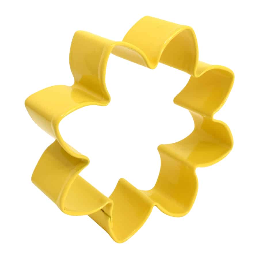 Daisy Cookie Cutter (Yellow, 3.5&#x22;)