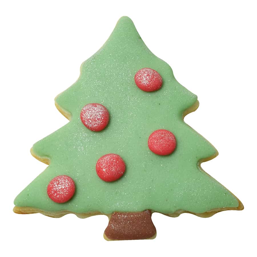 Mini Christmas Tree w/Snow Cookie Cutter (1.5&#x22;)